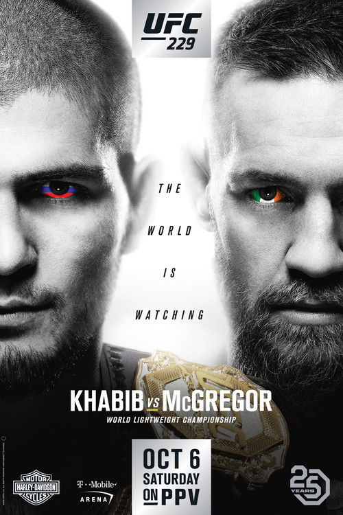 UFC 229: Khabib vs McGregor film afişi