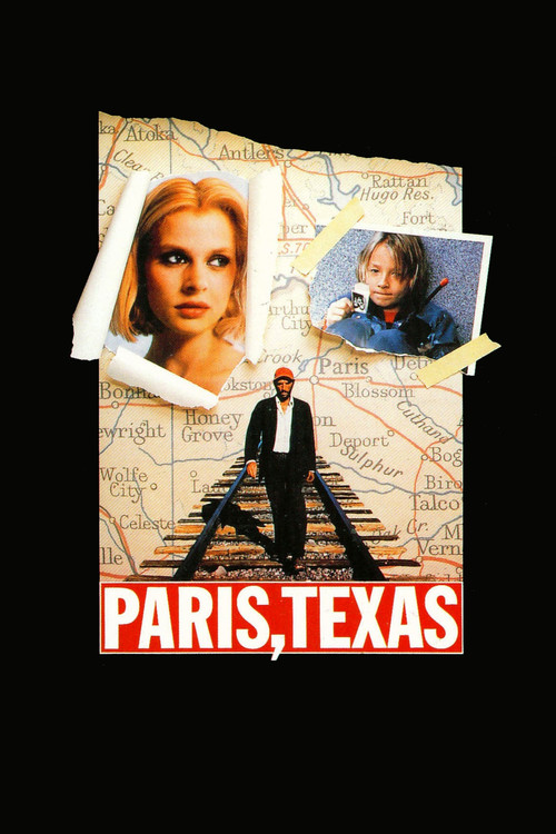 Paris, Texas film afişi