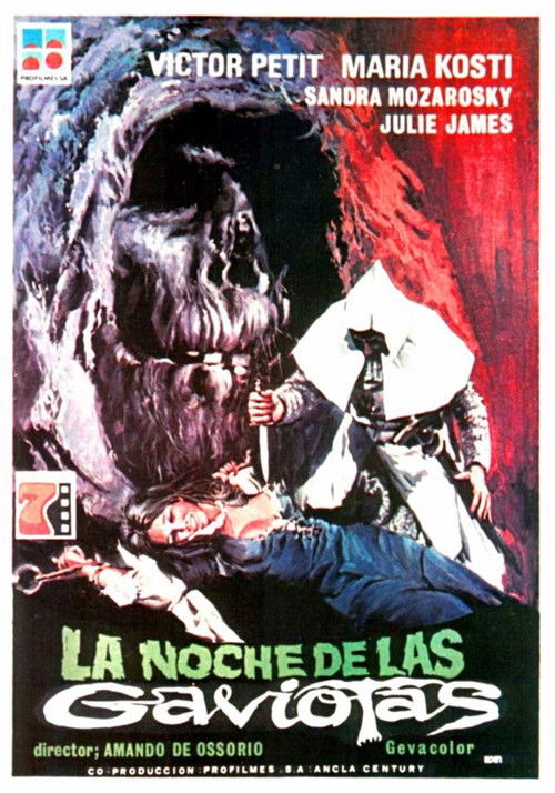 La noche de las gaviotas film afişi