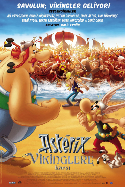 Asterix and the Vikings film afişi