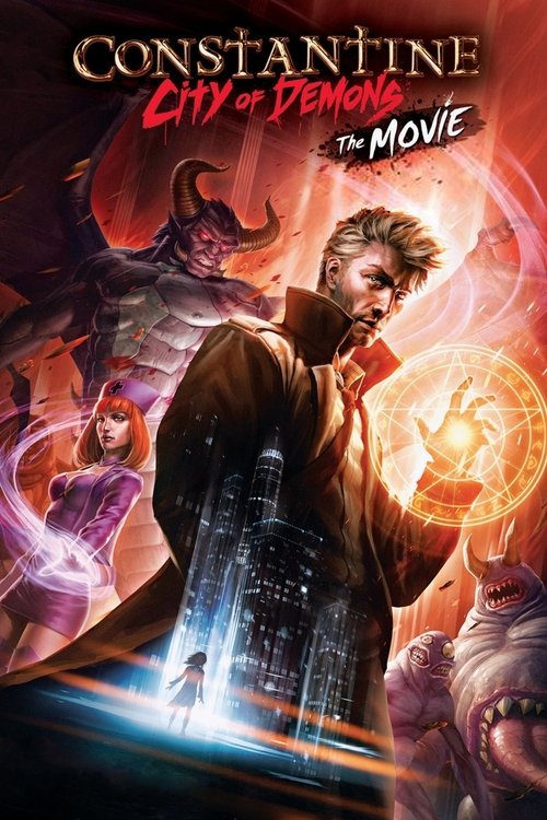 Constantine City of Demons: The Movie film afişi