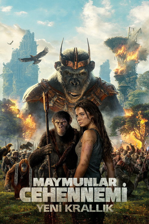 Maymunlar Cehennemi: Yeni Krallık film afişi