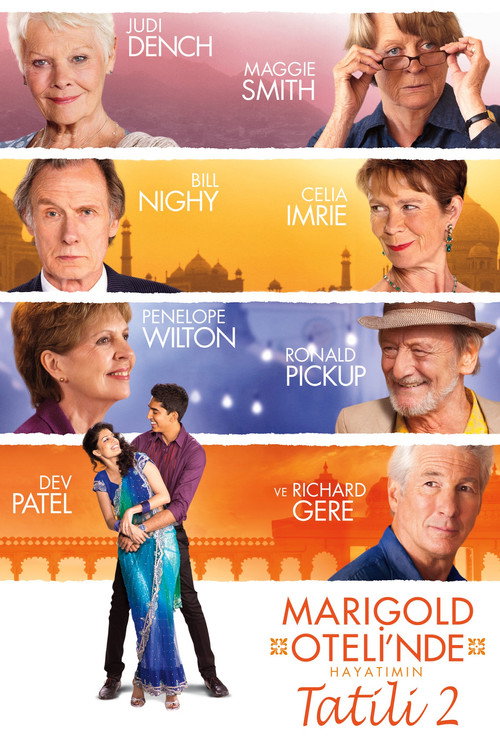 The Second Best Exotic Marigold Hotel film afişi