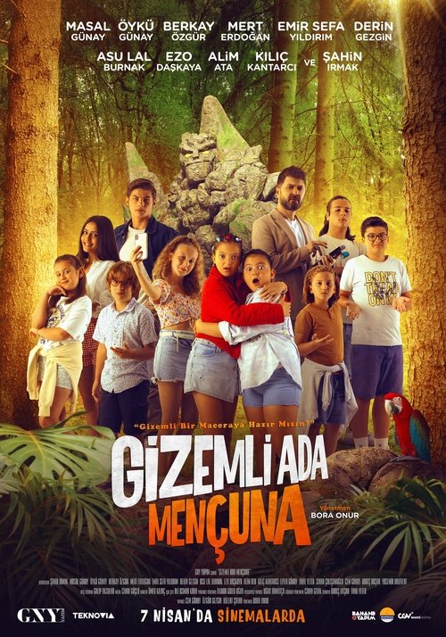 Gizemli Ada Mençuna film afişi