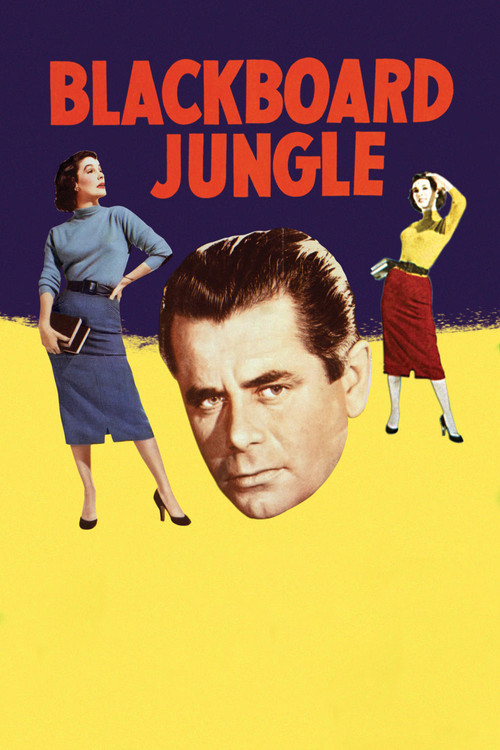 Blackboard Jungle film afişi