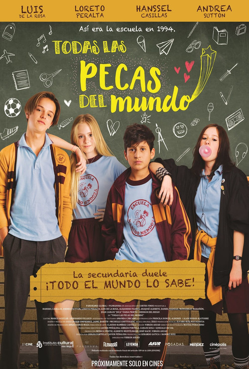 Todas las pecas del mundo film afişi