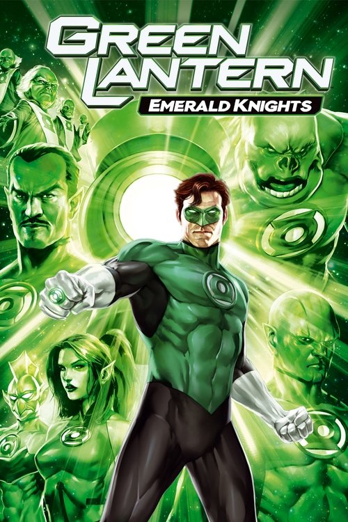Green Lantern: Emerald Knights film afişi