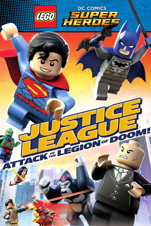 LEGO DC Super Heroes: Justice League - Attack of the Legion of Doom! film afişi