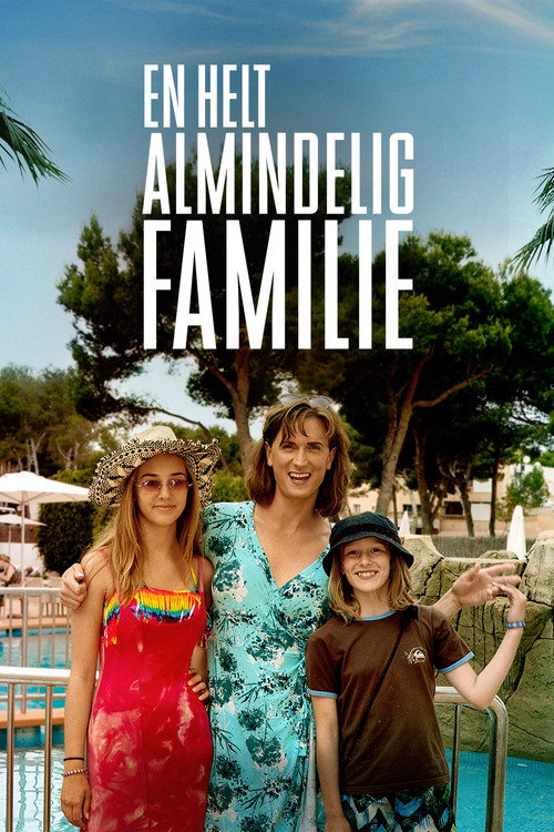 En helt almindelig familie film afişi