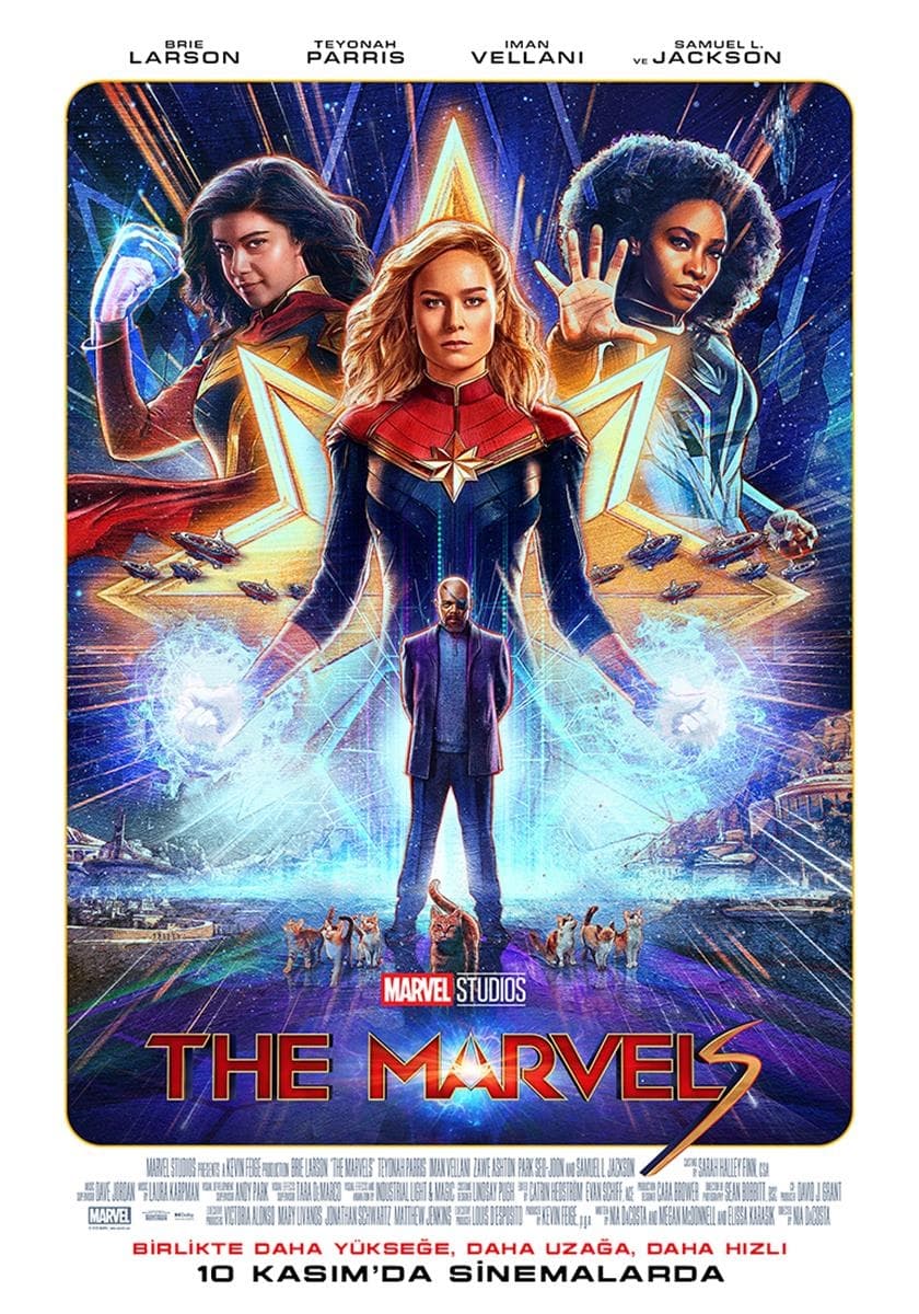 Kaptan Marvel 2: Marvel Ekibi film afişi