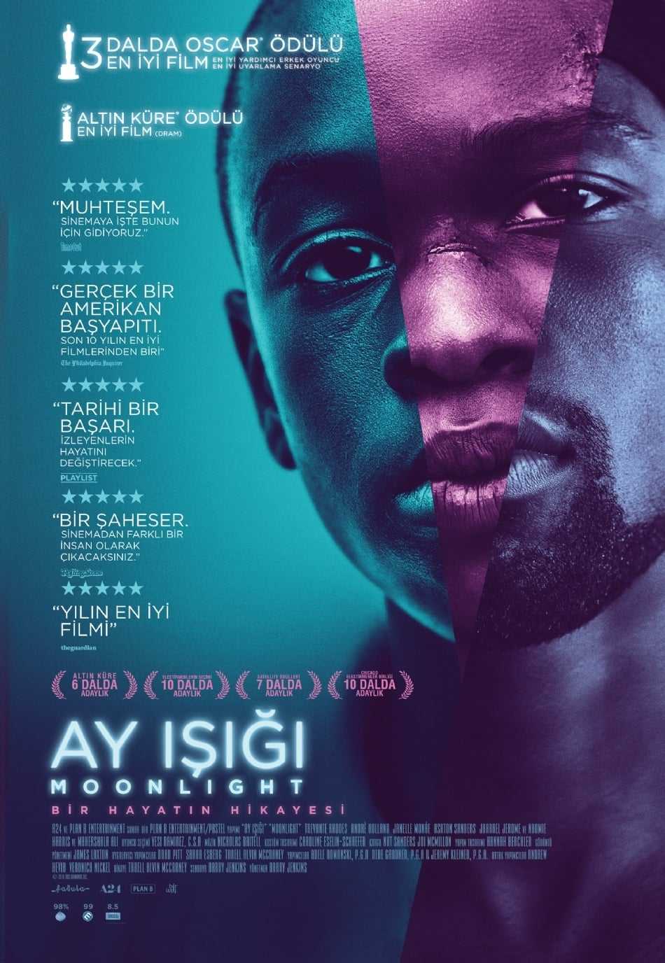 Moonlight film afişi