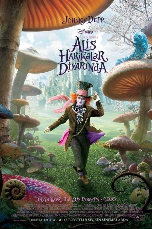Alice Harikalar Diyarında film afişi
