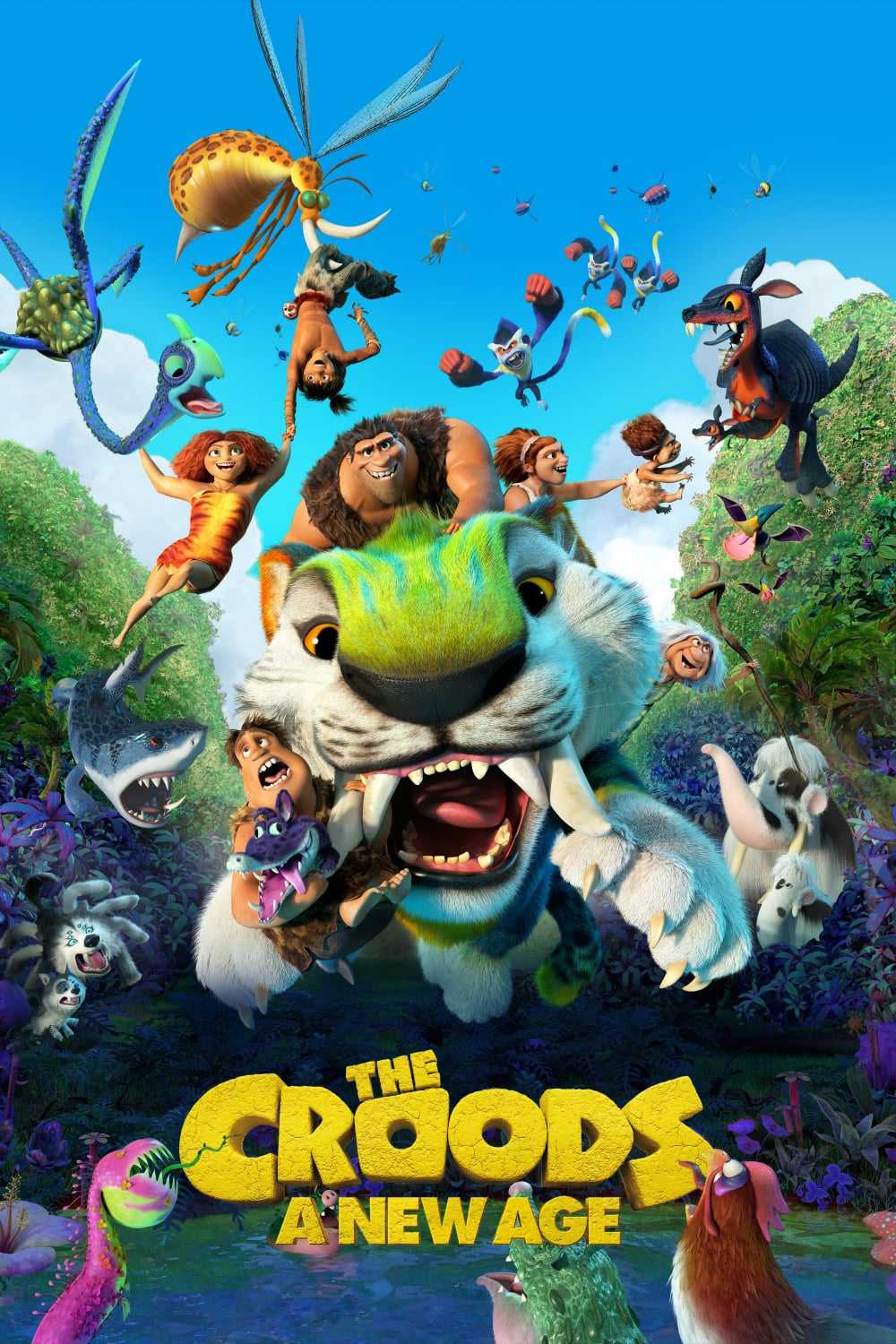 The Croods: A New Age (2020) film afişi