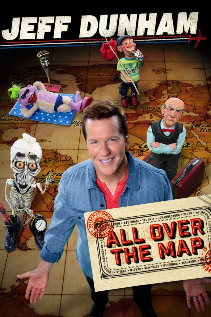 Jeff Dunham: All Over the Map (2014) film afişi