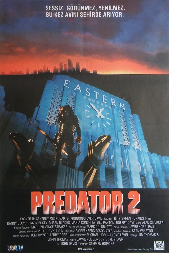 Predator 2 (1990) film afişi