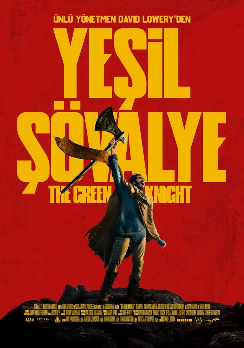 The Green Knight (2021) film afişi