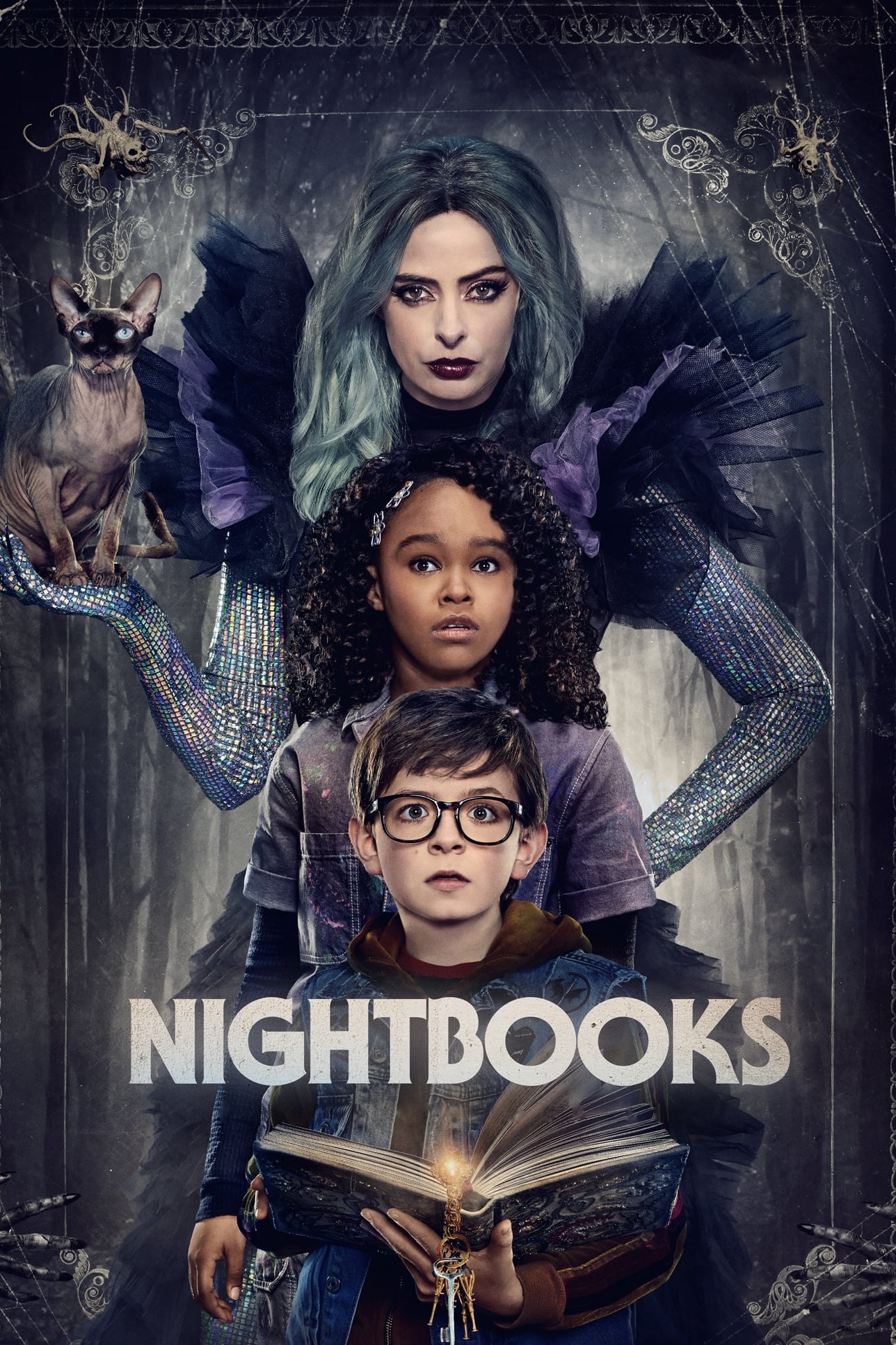 Nightbooks (2021) film afişi