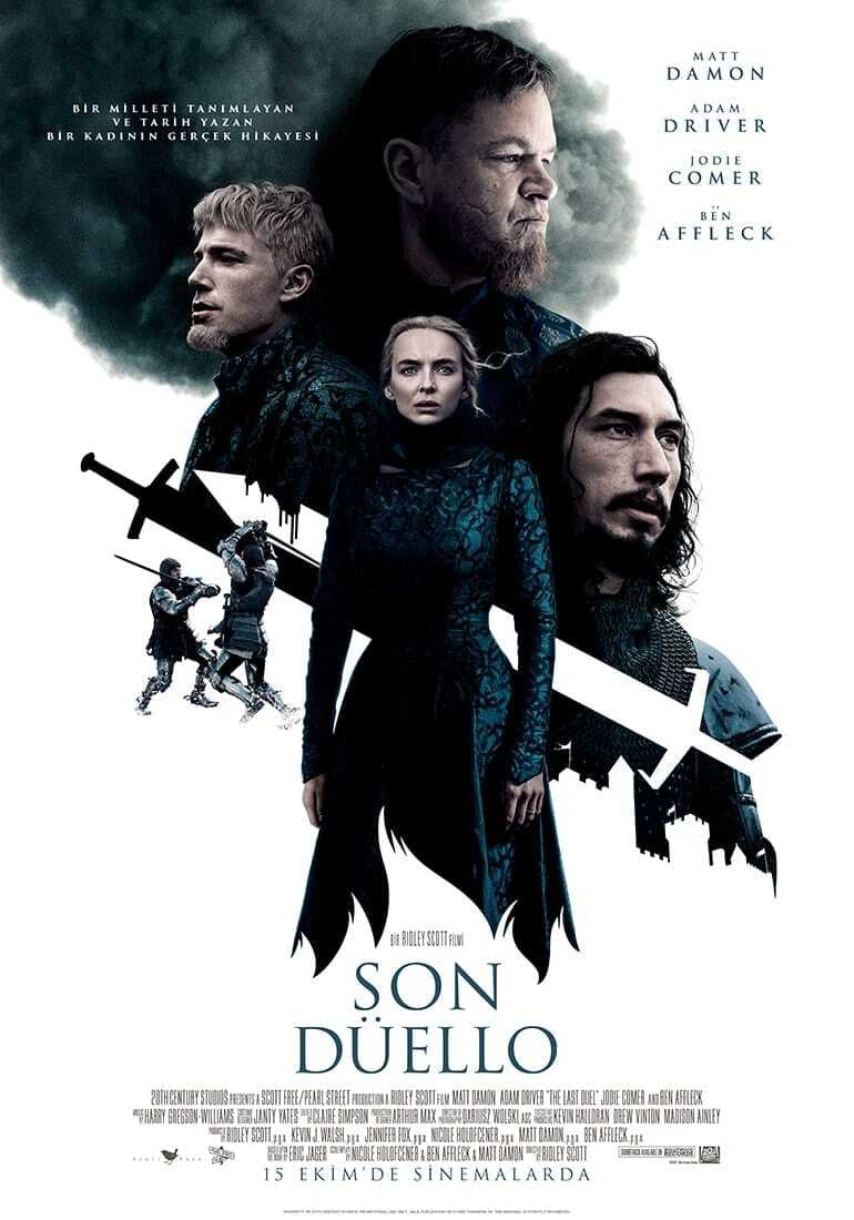 The Last Duel (2021) film afişi