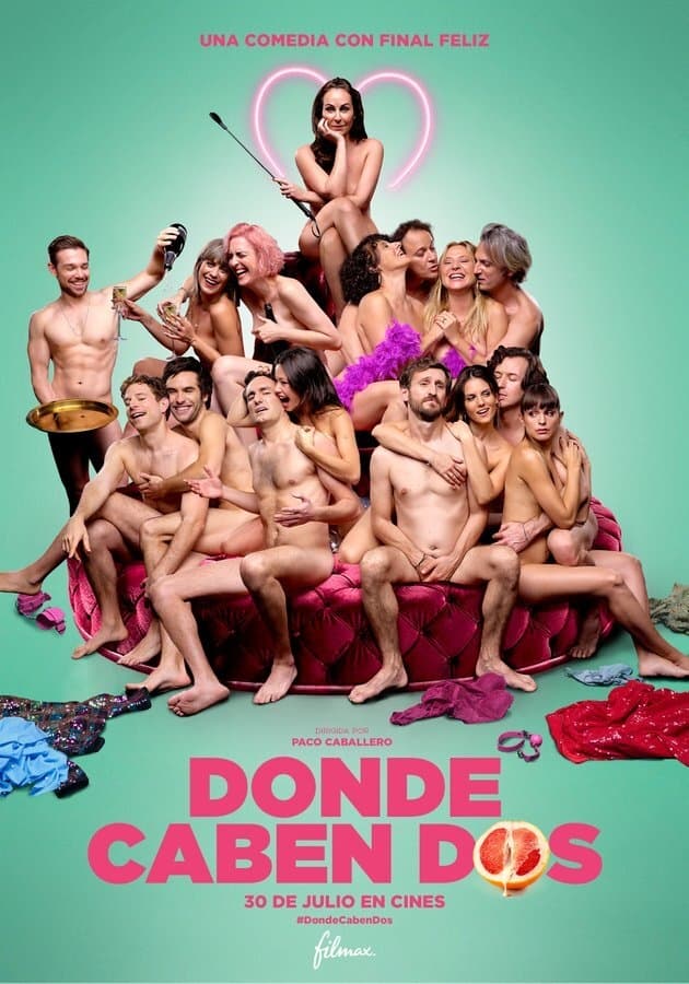 Donde caben dos (2021) film afişi
