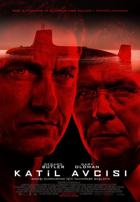 Hunter Killer (2018) film afişi