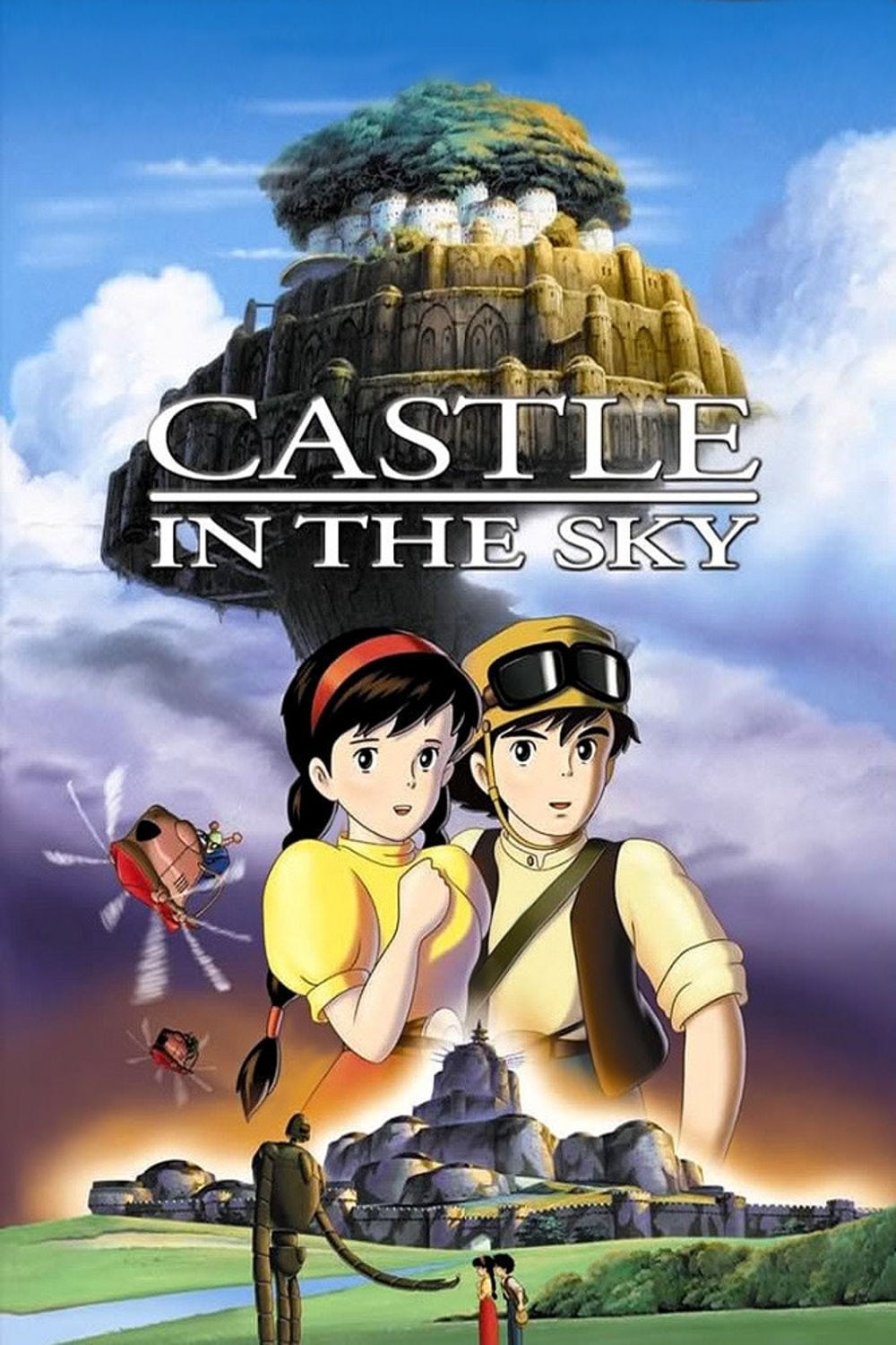 Tenkû no shiro Rapyuta (1986) film afişi