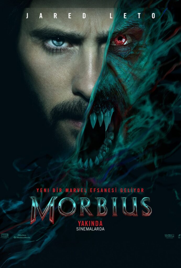 Morbius (2022) film afişi
