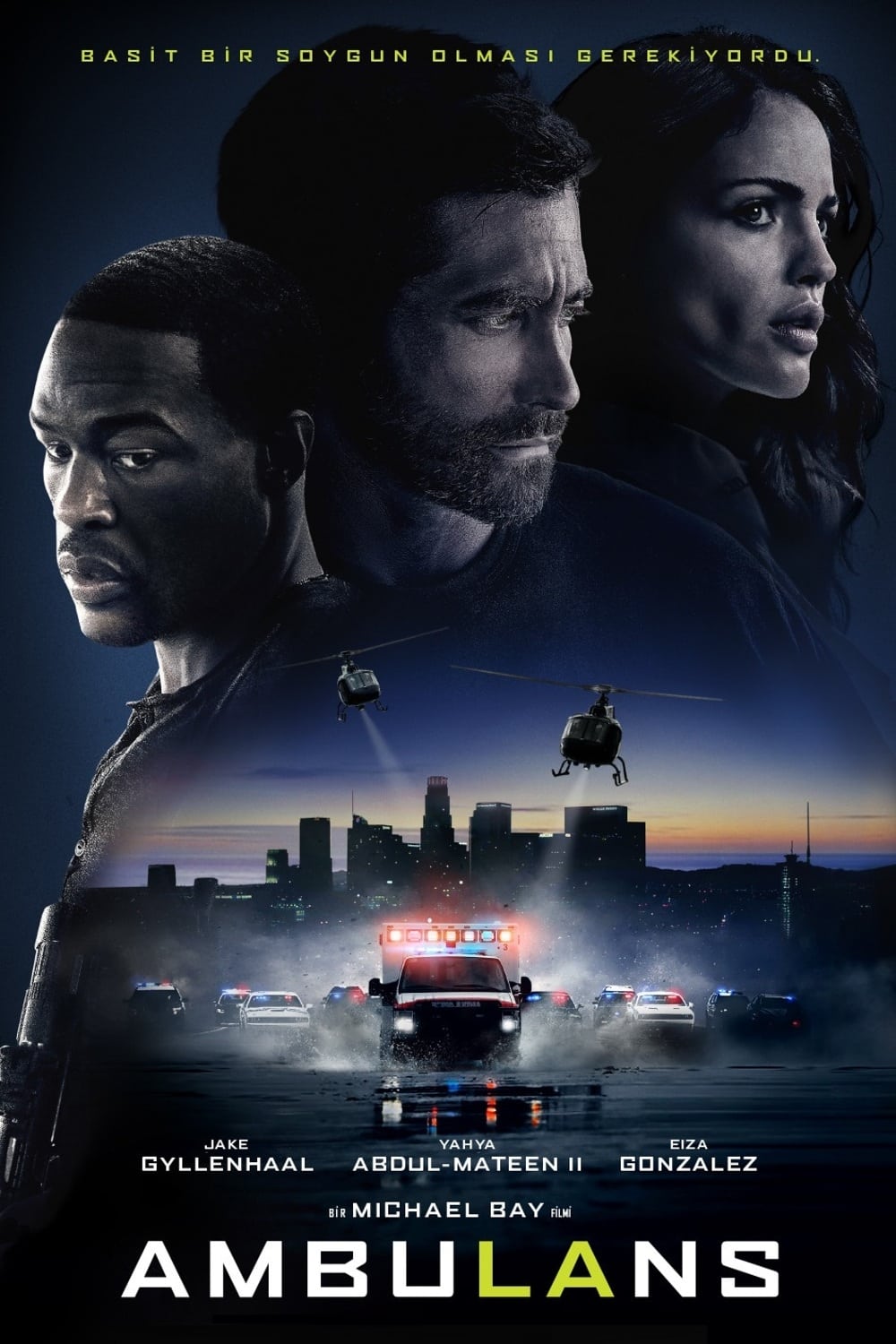 Ambulance (2022) film afişi