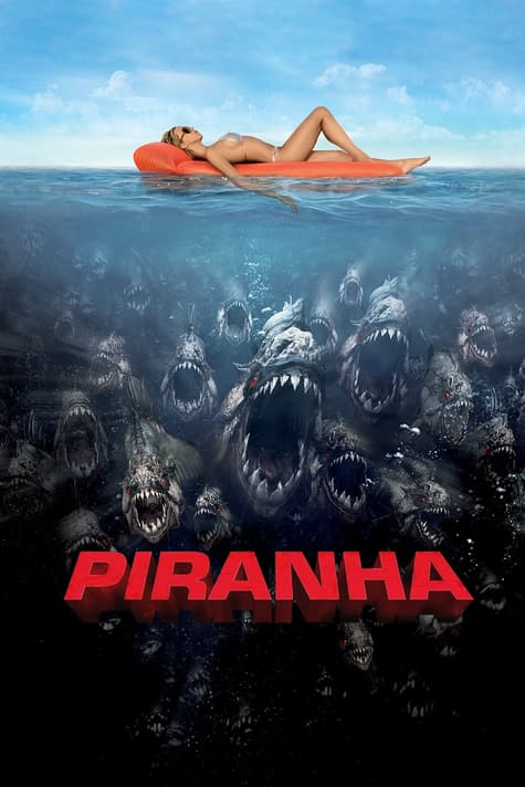 Pirana 3D film afişi