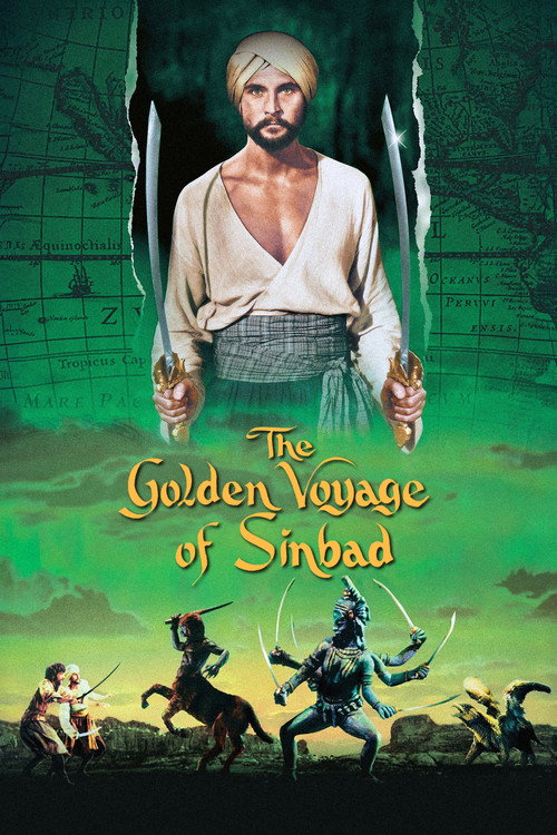 The Golden Voyage of Sinbad film afişi