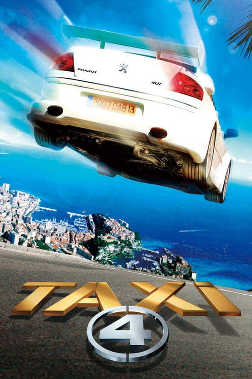 Taksi 4 film afişi