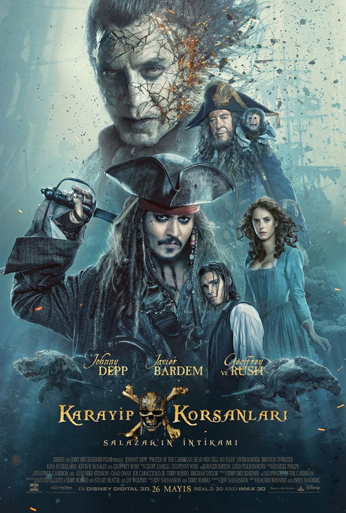 Pirates of the Caribbean: Dead Men Tell No Tales film afişi