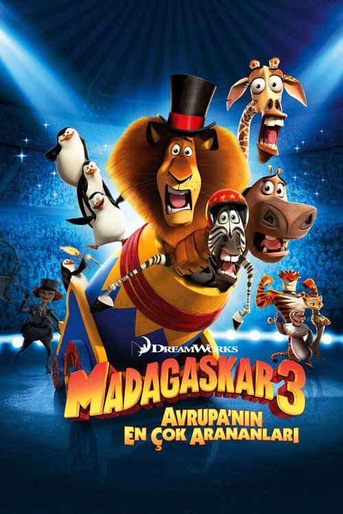 Madagascar 3: Europe's Most Wanted film afişi