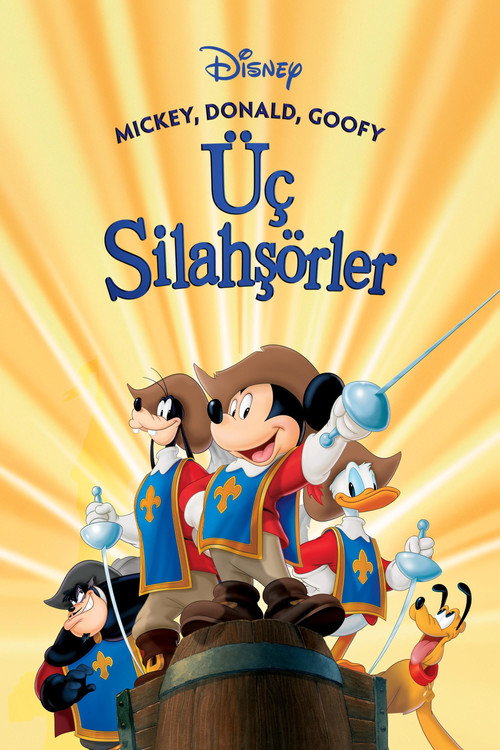 Mickey, Donald, Goofy: The Three Musketeers film afişi