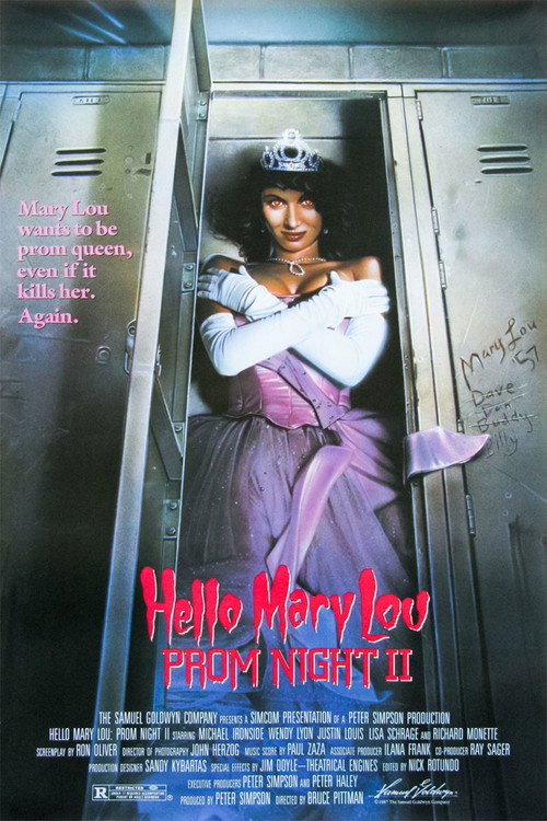 Hello Mary Lou: Prom Night II film afişi