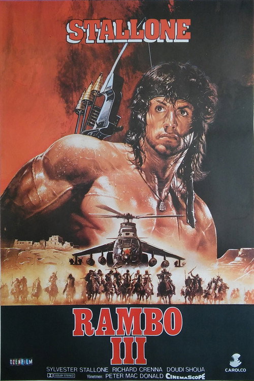 Rambo III film afişi
