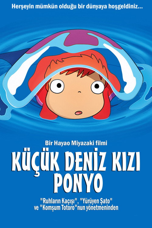 Gake no ue no Ponyo film afişi