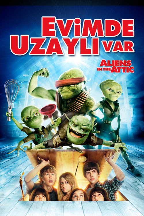 Aliens in the Attic film afişi