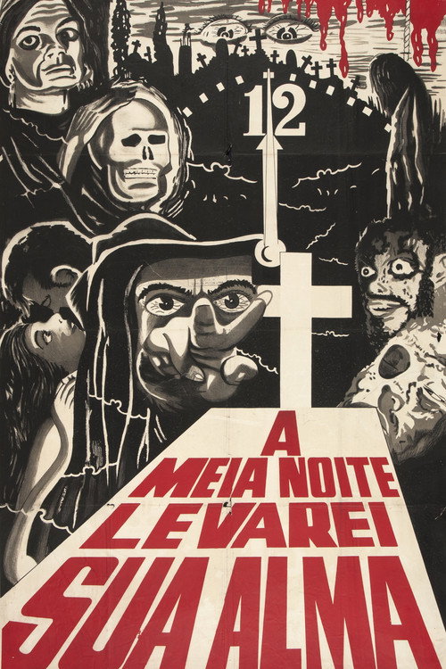 À Meia Noite Levarei Sua Alma film afişi
