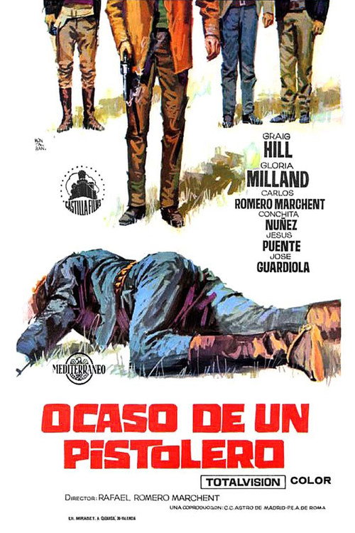 Ocaso de un pistolero film afişi