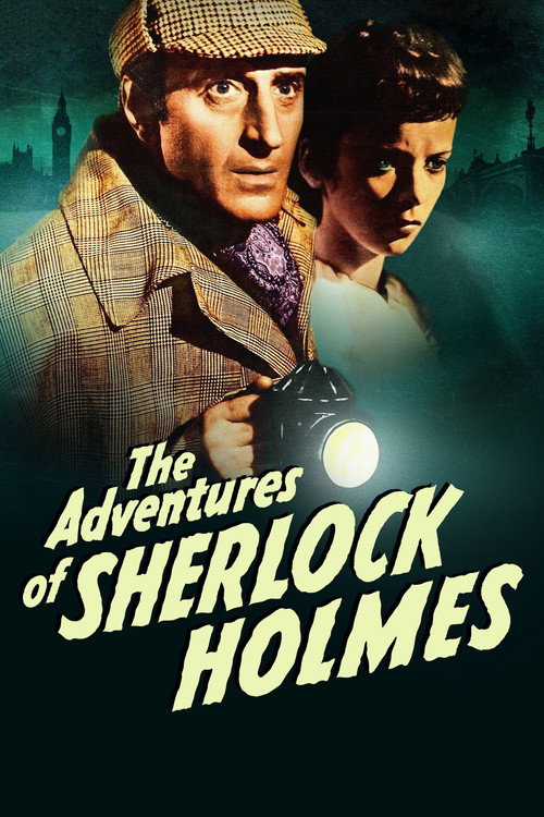 The Adventures of Sherlock Holmes film afişi