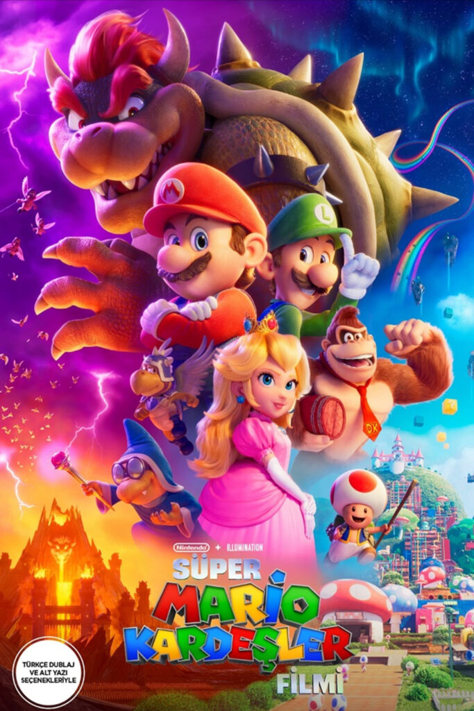 The Super Mario Bros. Movie (2023) film afişi
